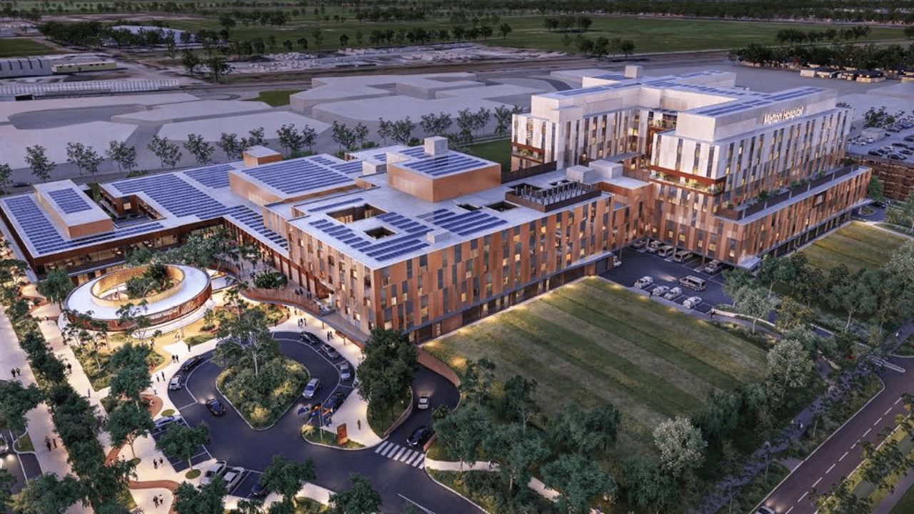 New Melton Hospital - design release - artist impression